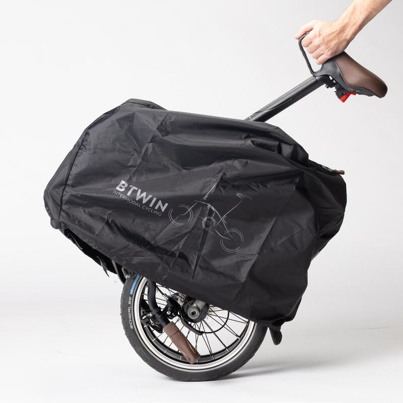 Capa de Proteção + Bolsa para Bicicleta Dobrável 16"