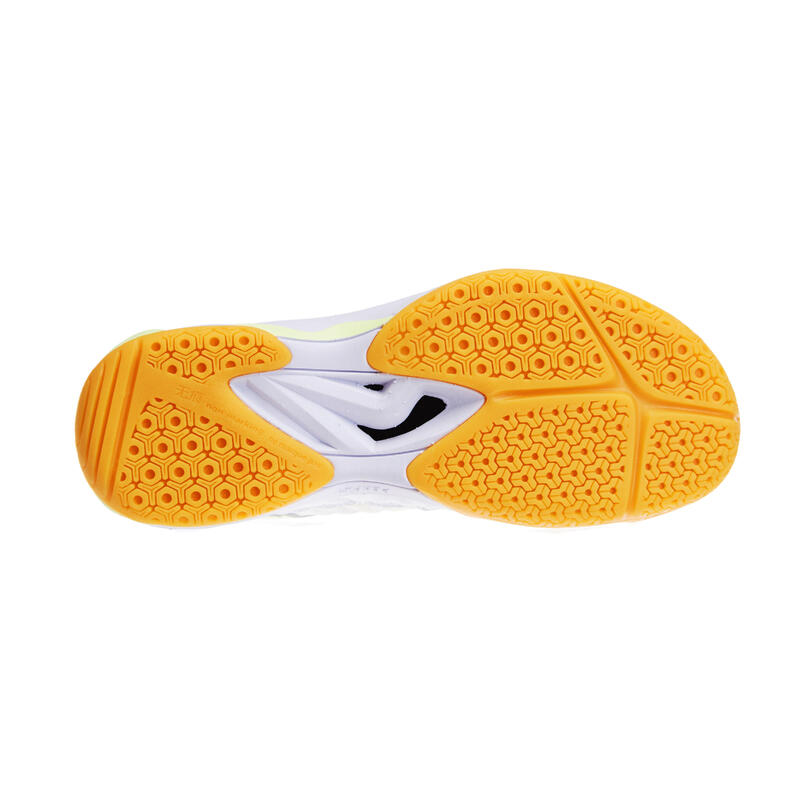 JUNIOR BADMINTON SHOES BS LITE 560 FLUO LIME