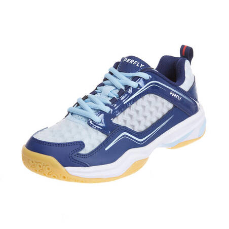 JUNIOR BADMINTON SHOES  BS LITE 560  NAVY