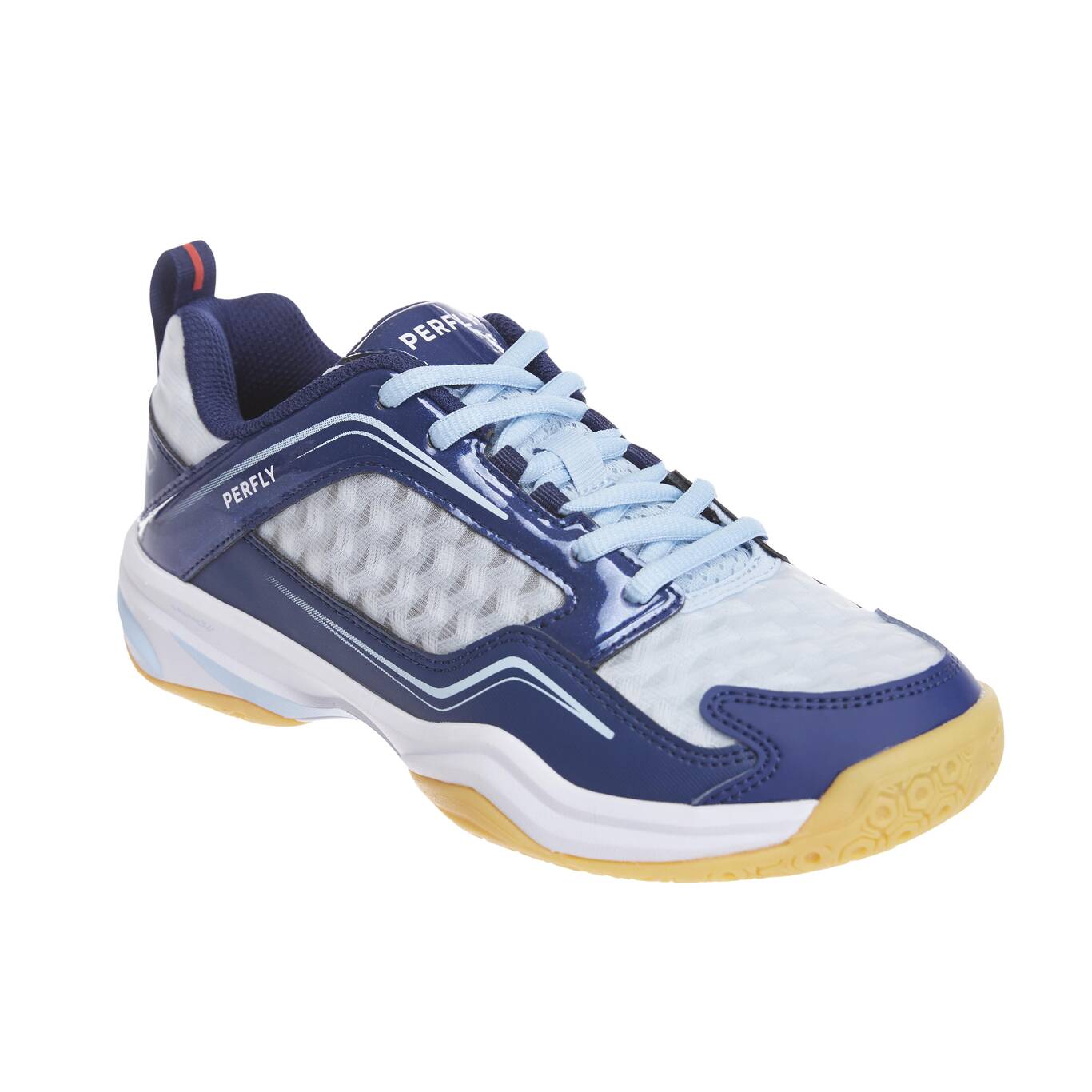 JUNIOR BADMINTON SHOES  BS LITE 560  NAVY