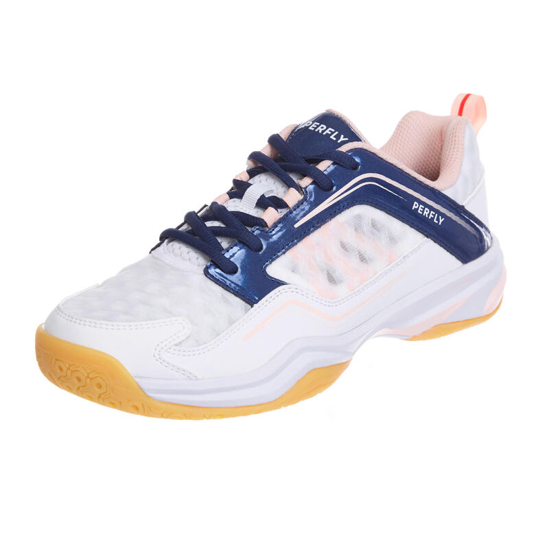 WOMEN BADMINTON SHOES BS LITE 560 WHITE NAVY