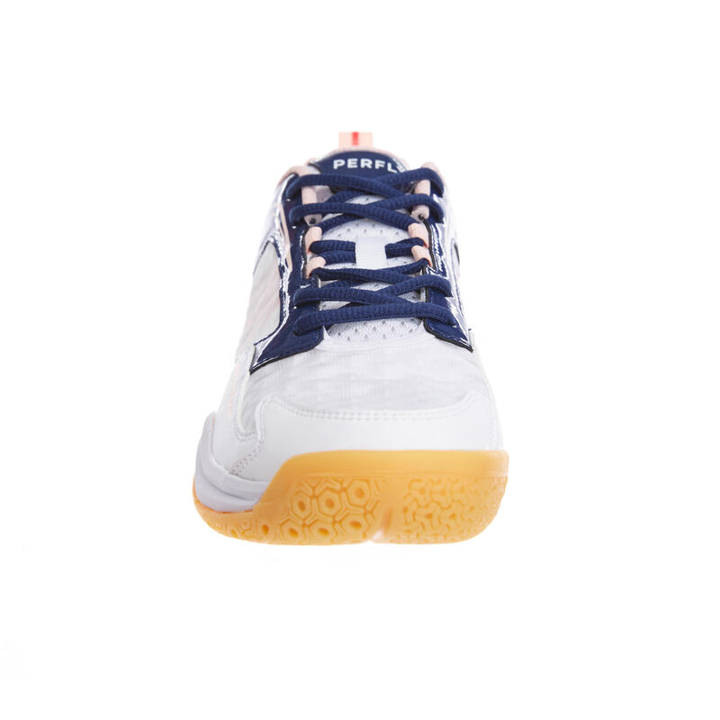 WOMEN BADMINTON SHOES BS LITE 560 WHITE NAVY