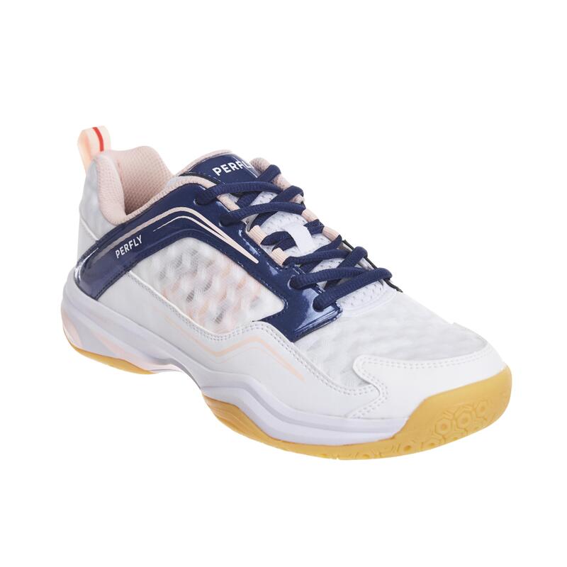 WOMEN BADMINTON SHOES BS LITE 560 WHITE NAVY