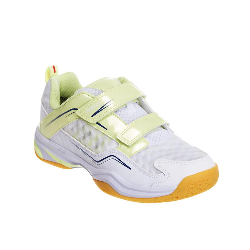 KID BADMINTON SHOES BS LITE 560 FLUO LIME