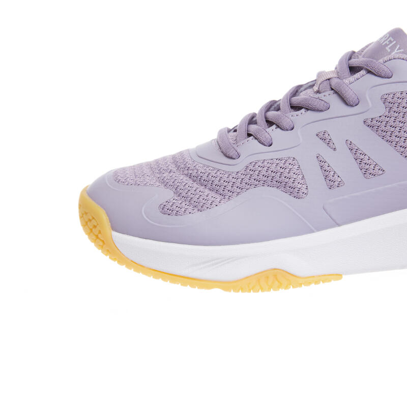 WOMEN BADMINTON SHOES BS SENSATION 530 PURPLE GREY