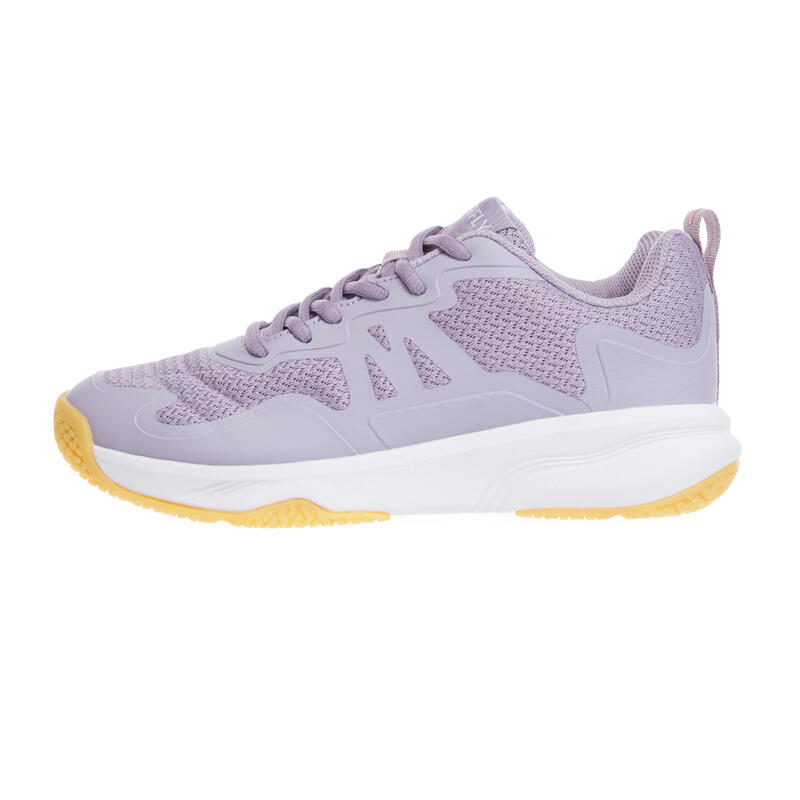 WOMEN BADMINTON SHOES BS SENSATION 530 PURPLE GREY