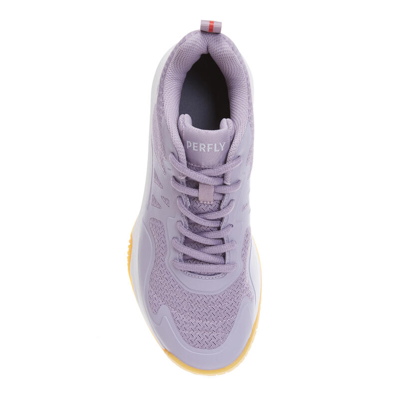 WOMEN BADMINTON SHOES BS SENSATION 530 PURPLE GREY