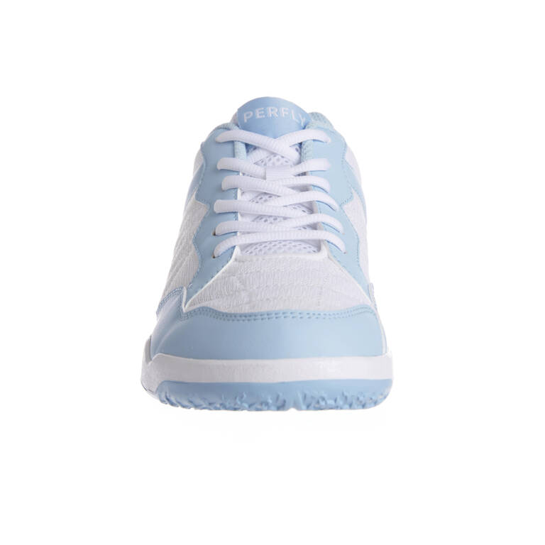 WOMEN BADMINTON SHOES  BS SENSATION 190 CAROLINA BLUE