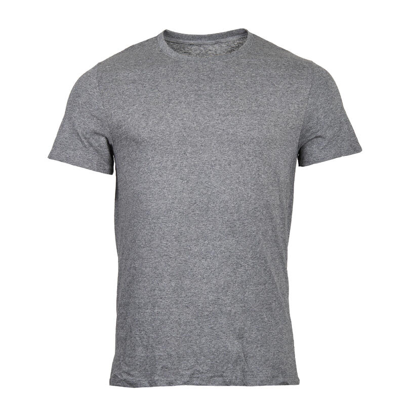Tricou 100 Fitness Sportee Gri Bărbați 