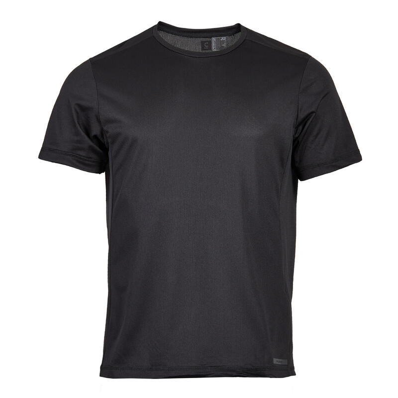 Dry Men's Running Breathable T-Shirt - Black