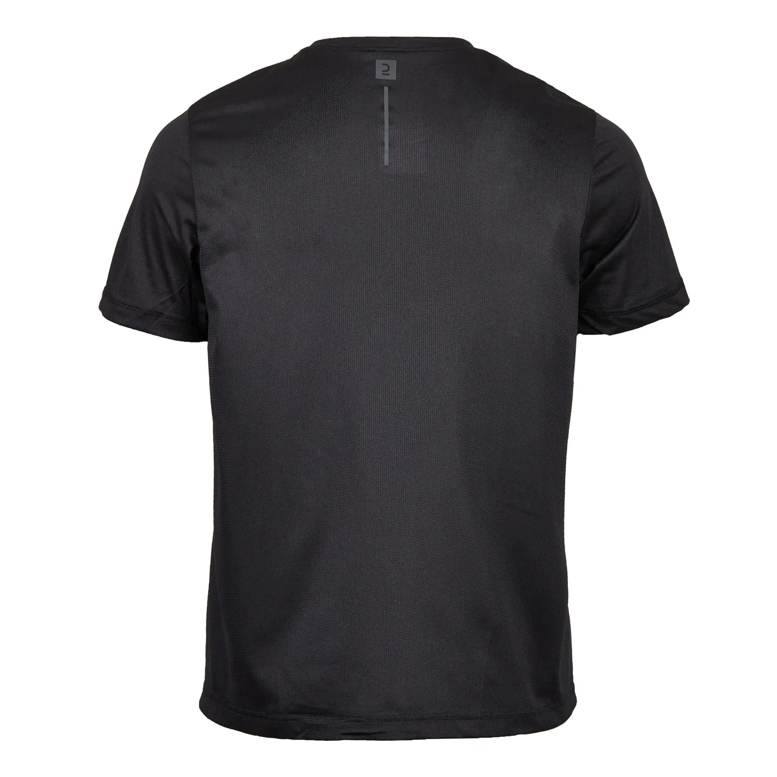 Men's Running T-Shirt Black - Run 100 4/9