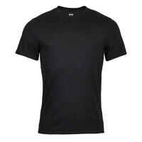 Men's Slim-Fit Fitness T-Shirt 500 - Black