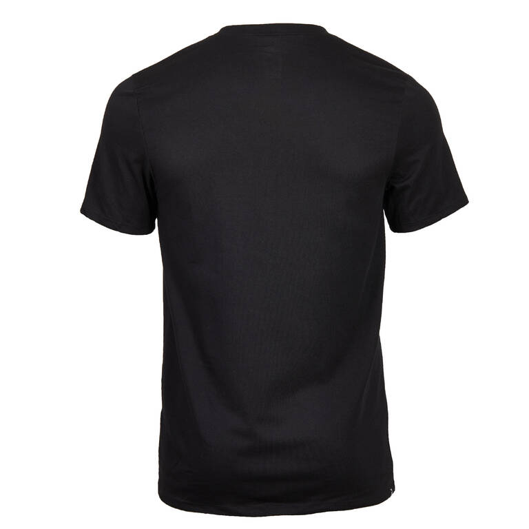 Men's Slim-Fit Fitness T-Shirt 500 - Black