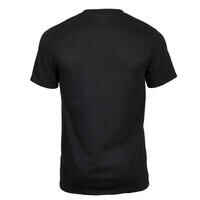 Men's Slim-Fit Fitness T-Shirt 500 - Black