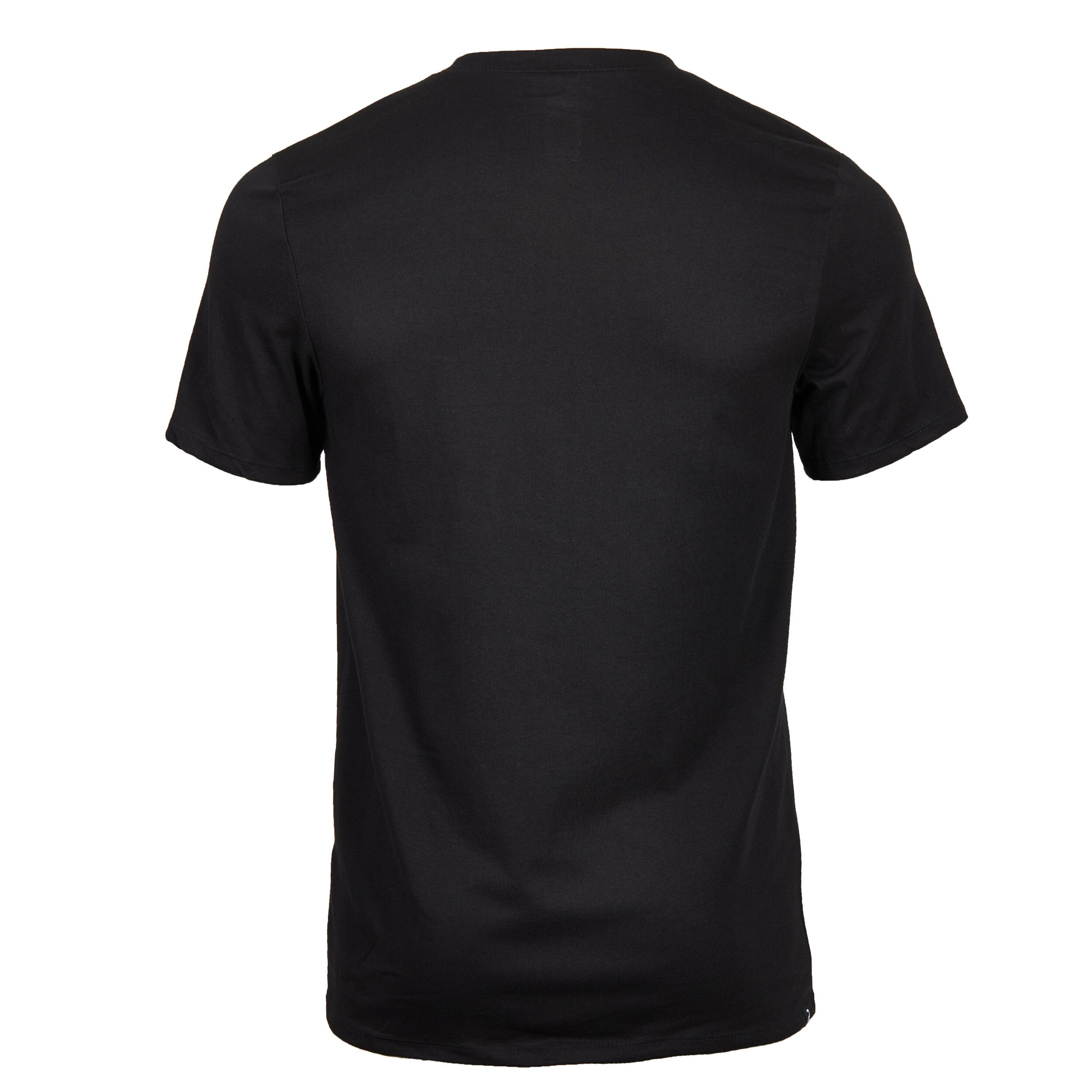 Men's Slim-Fit Fitness T-Shirt 500 - Black 3/19