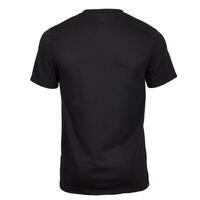 T-shirt slim en coton Homme - noir