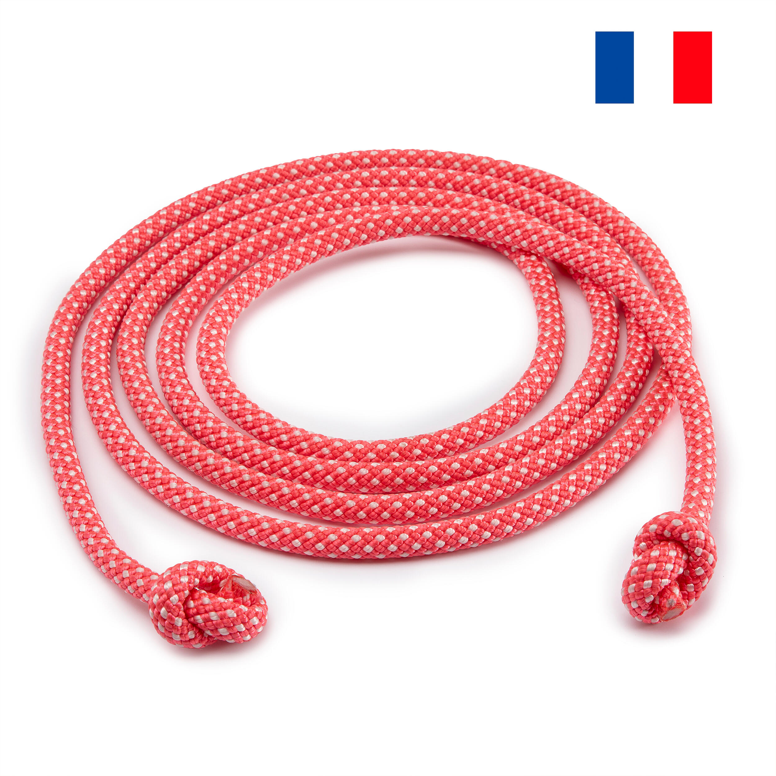 Corde de Gymnastique Rythmique (GR) de 3 mètres - rose 6/15