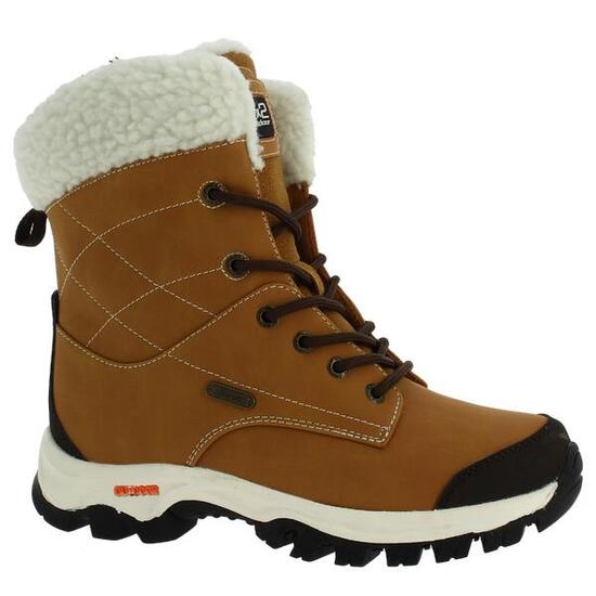 Botte imperméable de randonnée neige - 2*2 DALLIA BEIGE - Femme