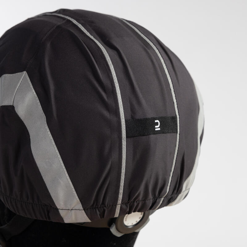 COUVRE CASQUE IMPERMEABLE - VISIBILITE NUIT 940 NOIR