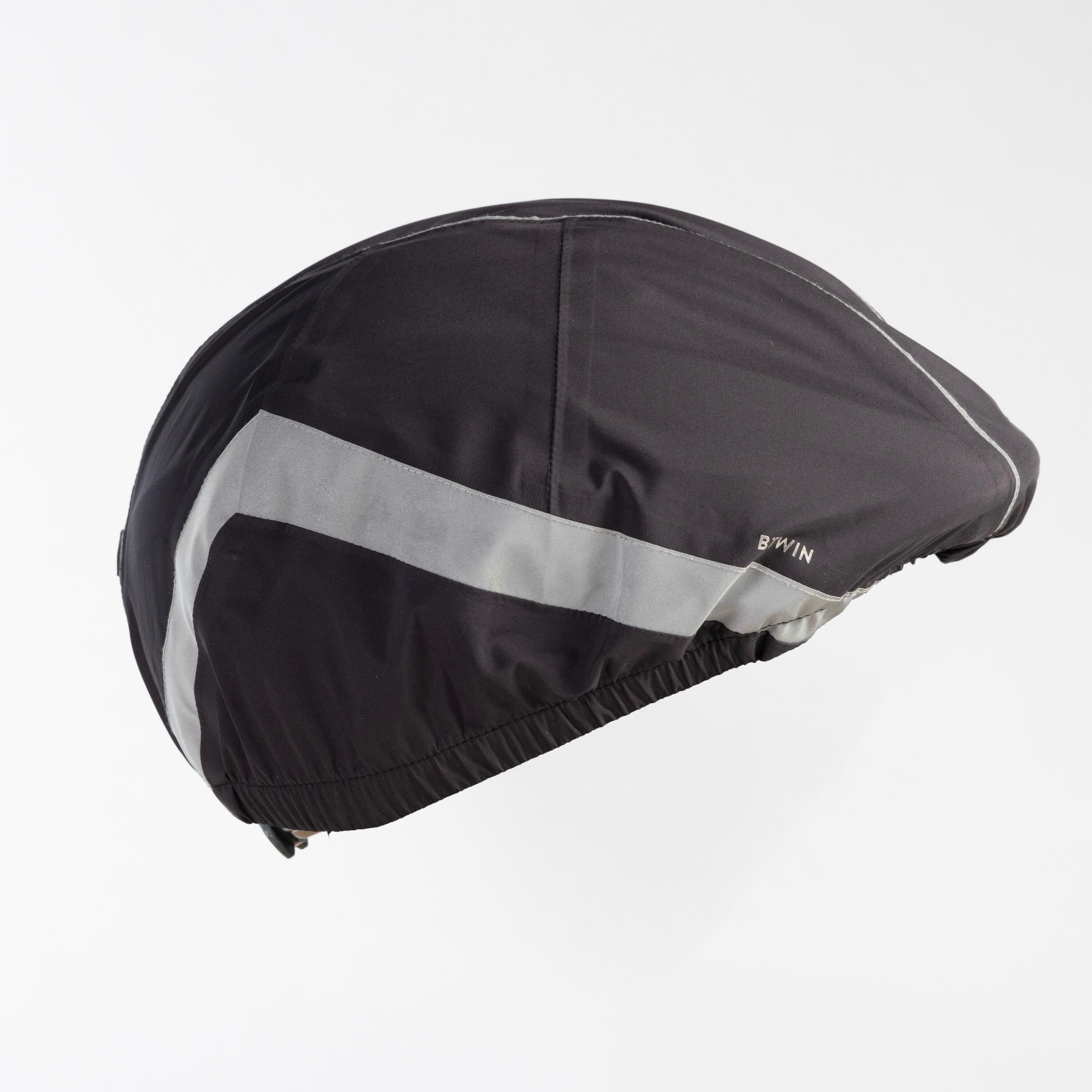 Night Visibility Waterproof Helmet Cover 940 - Black 2/6