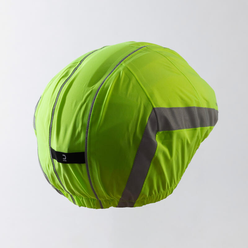 Day/Night Visibility Waterproof Helmet Cover 960 - Neon Yellow