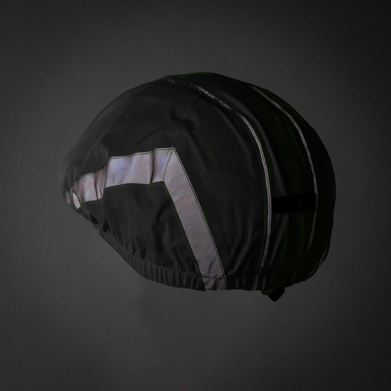 Funda Casco 940 Negro Impermeable Visibilidad Nocturna