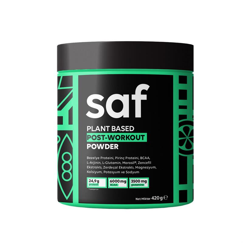 Saf Athletics Post-Workout Bitkisel Protein Tozu 420 Gr