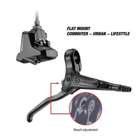 Sats hydraulisk skivbroms bak R280 höger bromshandtag, utan bromsskiva