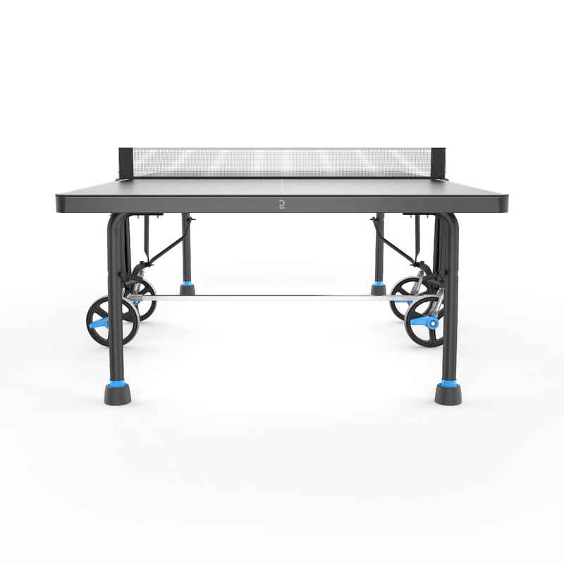 Outdoor Table Tennis Table PPT 930.2 With Cover Black Decathlon