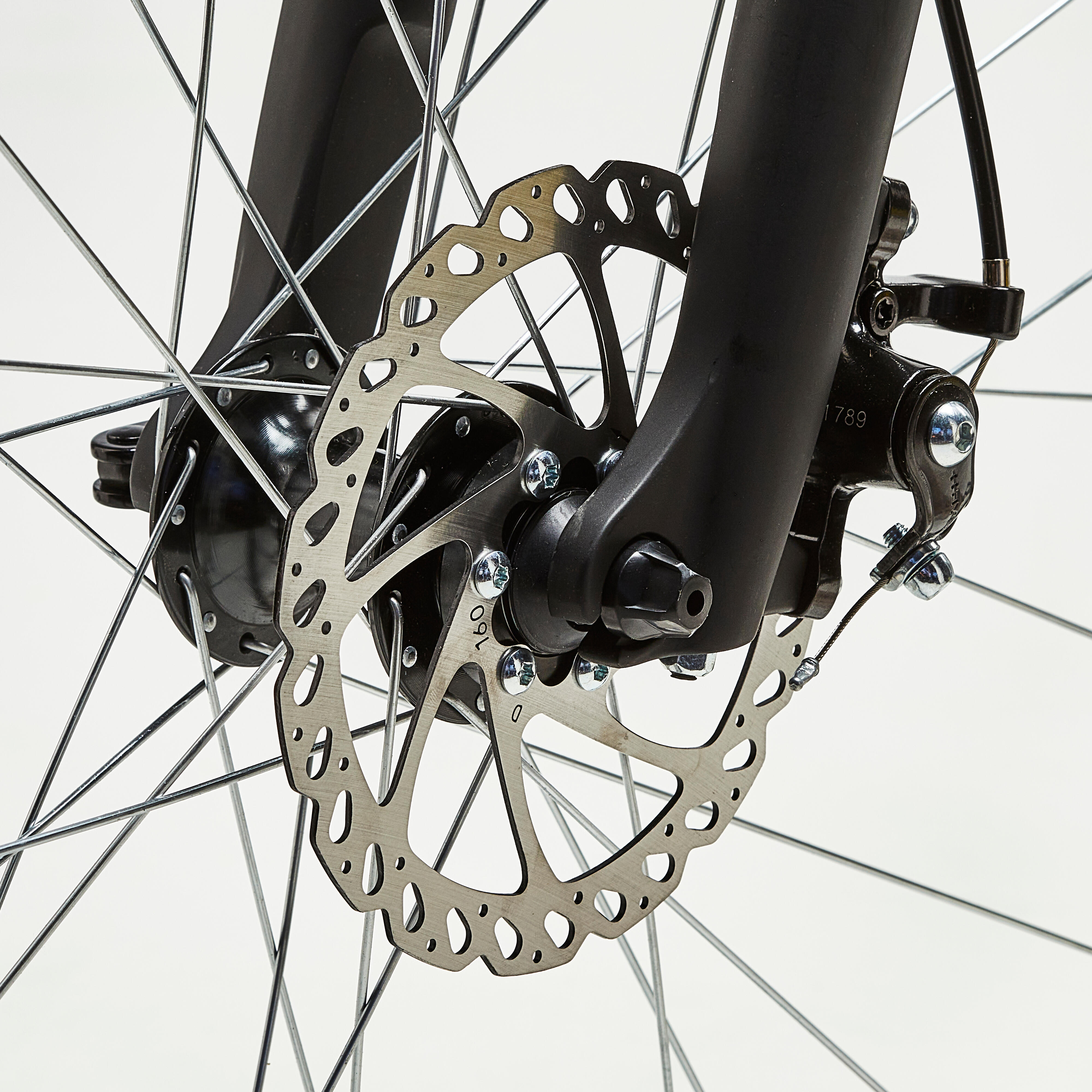 Low Frame Hybrid Bike, Riverside 500 - ROCKRIDER