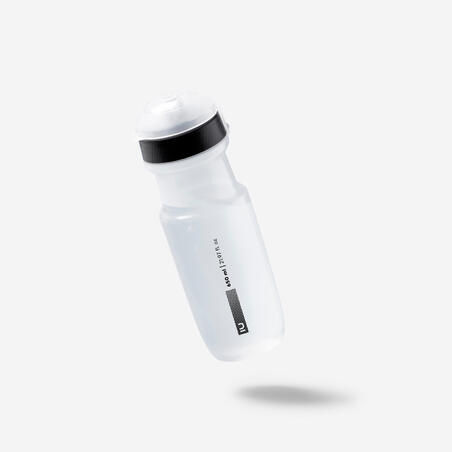 Пляшка спортивна для води 650 мл біла/чорна 