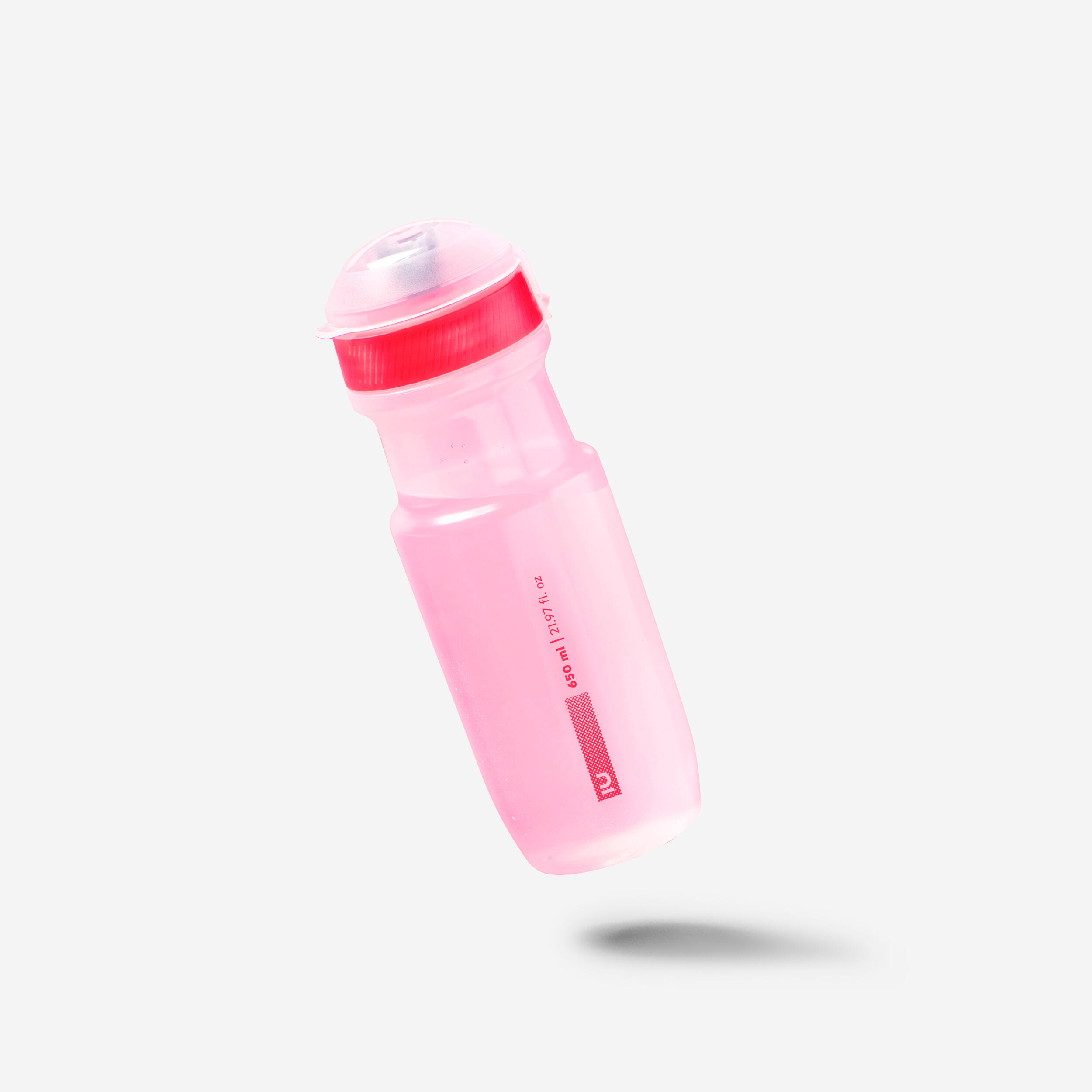 Sport Water Bottle 650ml - Pink 1/3