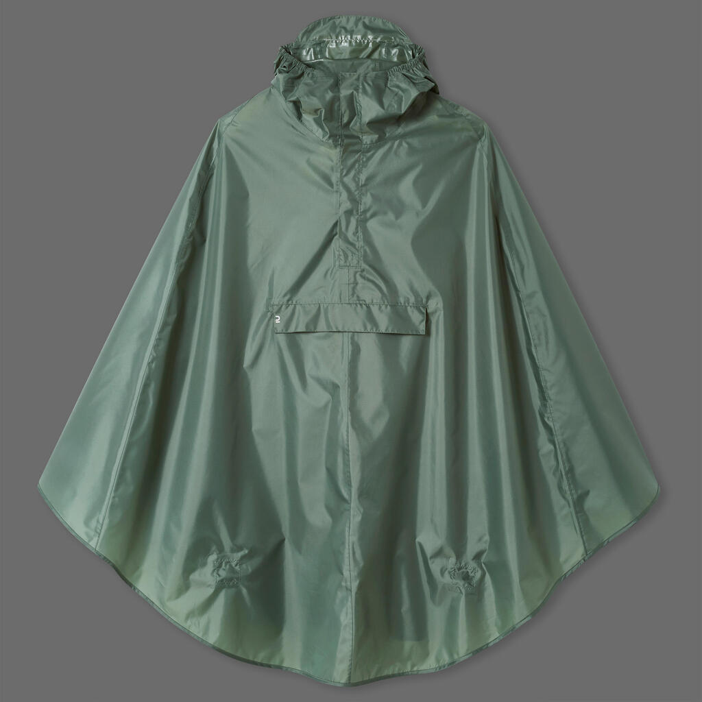 PONCHO LLUVIA BICI URBANA 100 NEGRO