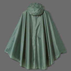 City Bike Rain Poncho 100 - Green