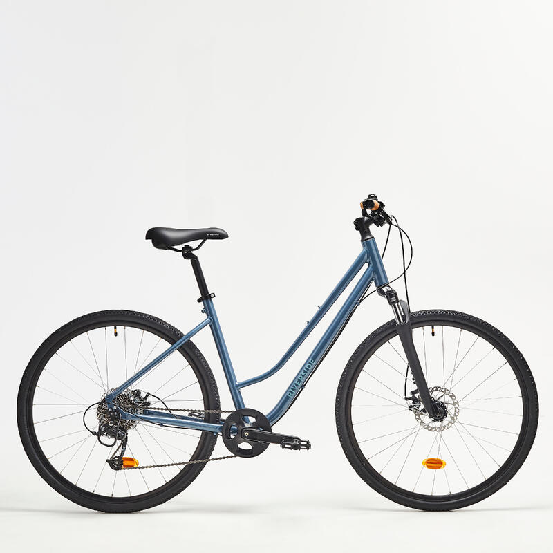 Bici trekking RIVERSIDE 500 blu