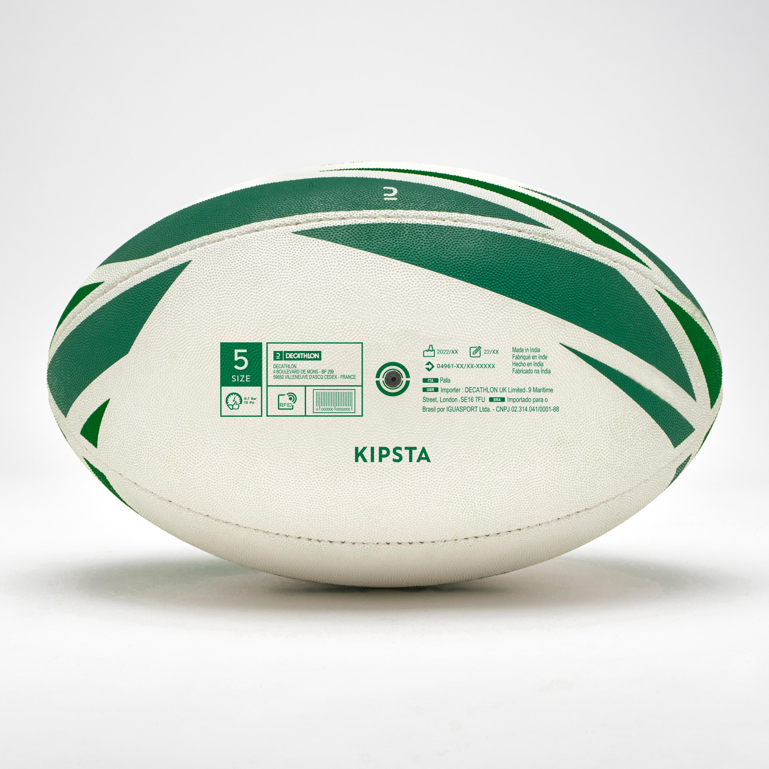 Rugby Ball Size 5 - Ireland 2/5