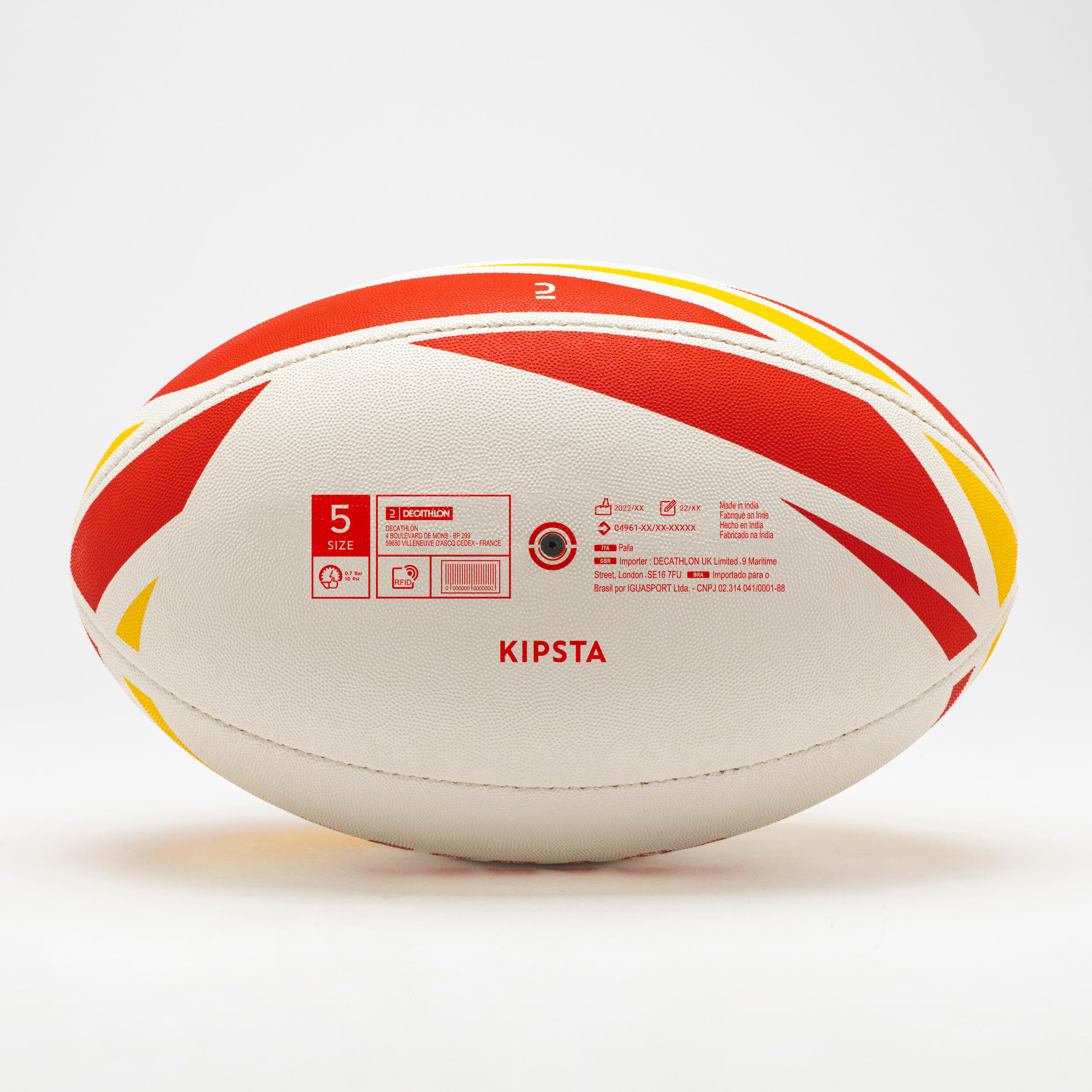 Rugby Ball Size 5 - Spain | Decathlon