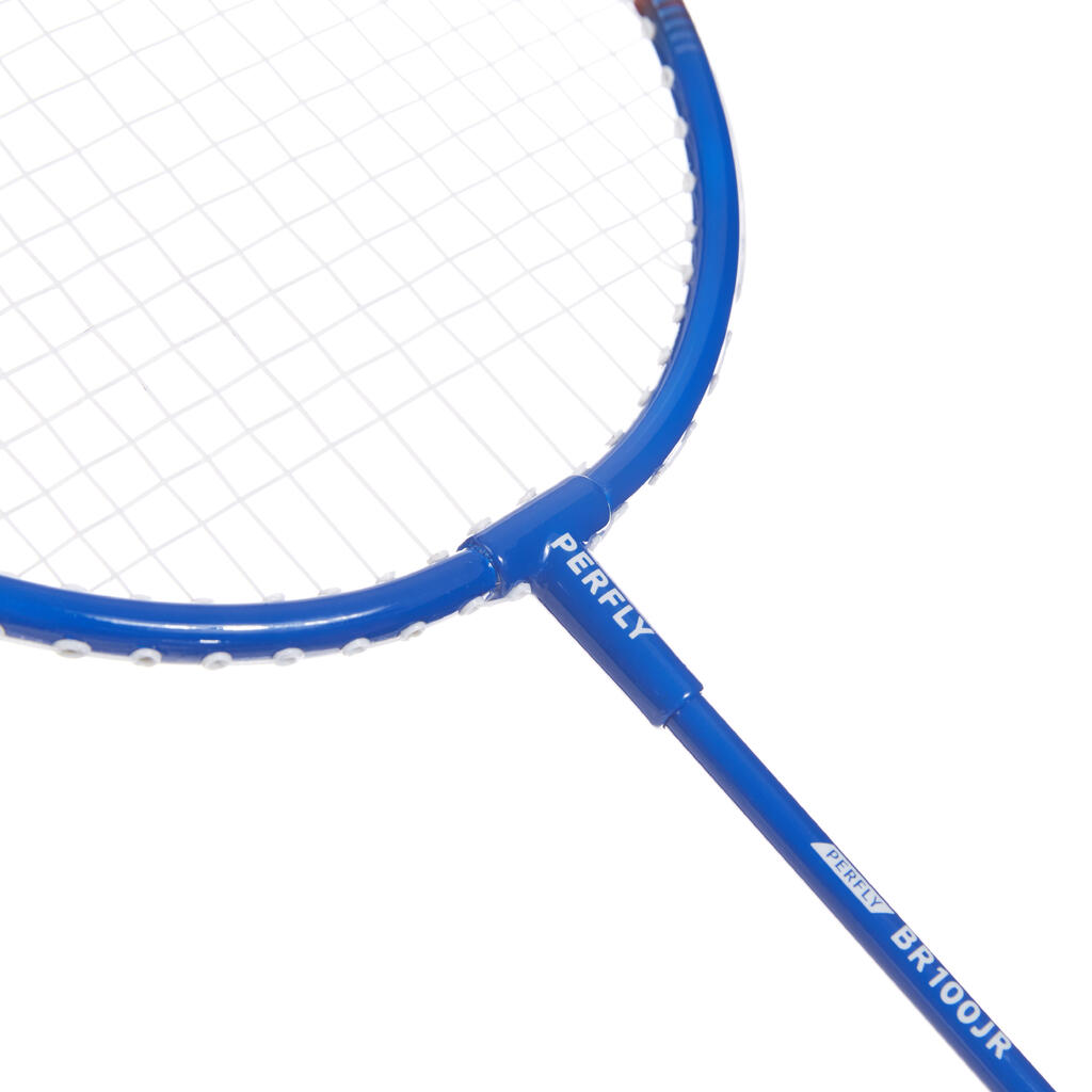 JUNIOR BADMINTON RACKET BR 100 BLUE RED