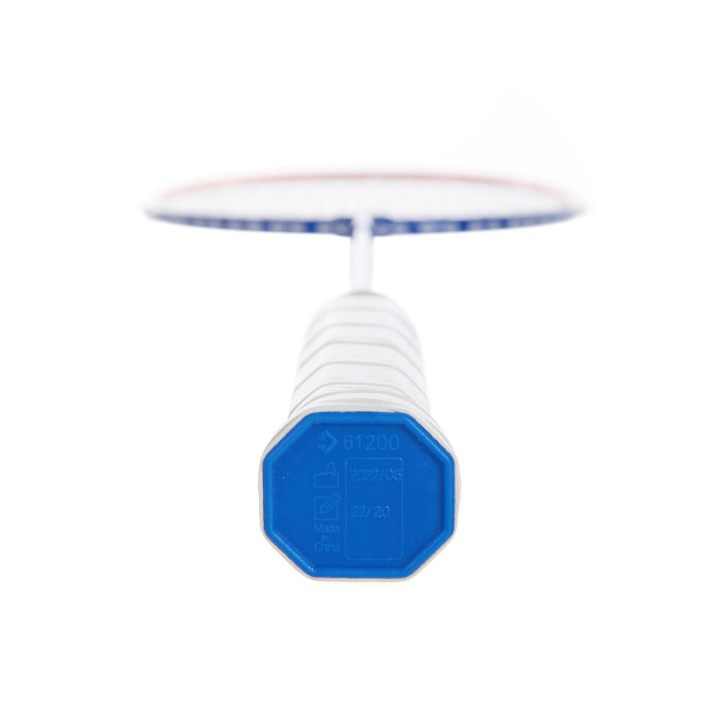 Bērnu badmintona rakete “100”, zila, sarkana