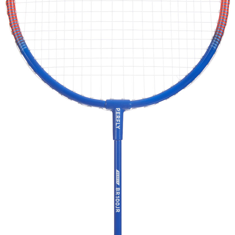 Badmintonracket voor kinderen BR 100 blauw rood