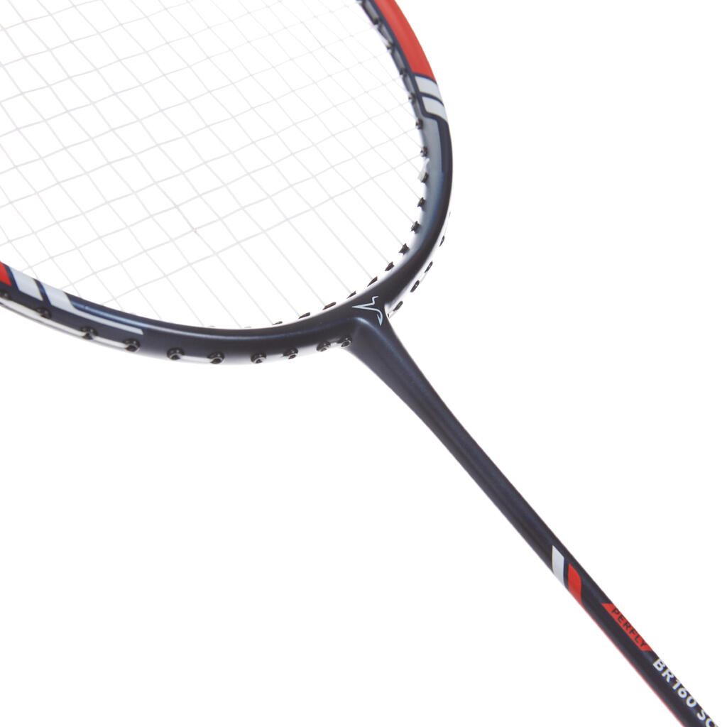 REKET ZA BADMINTON BR 160 SOLID ZA ODRASLE - MORNARSKO PLAVI