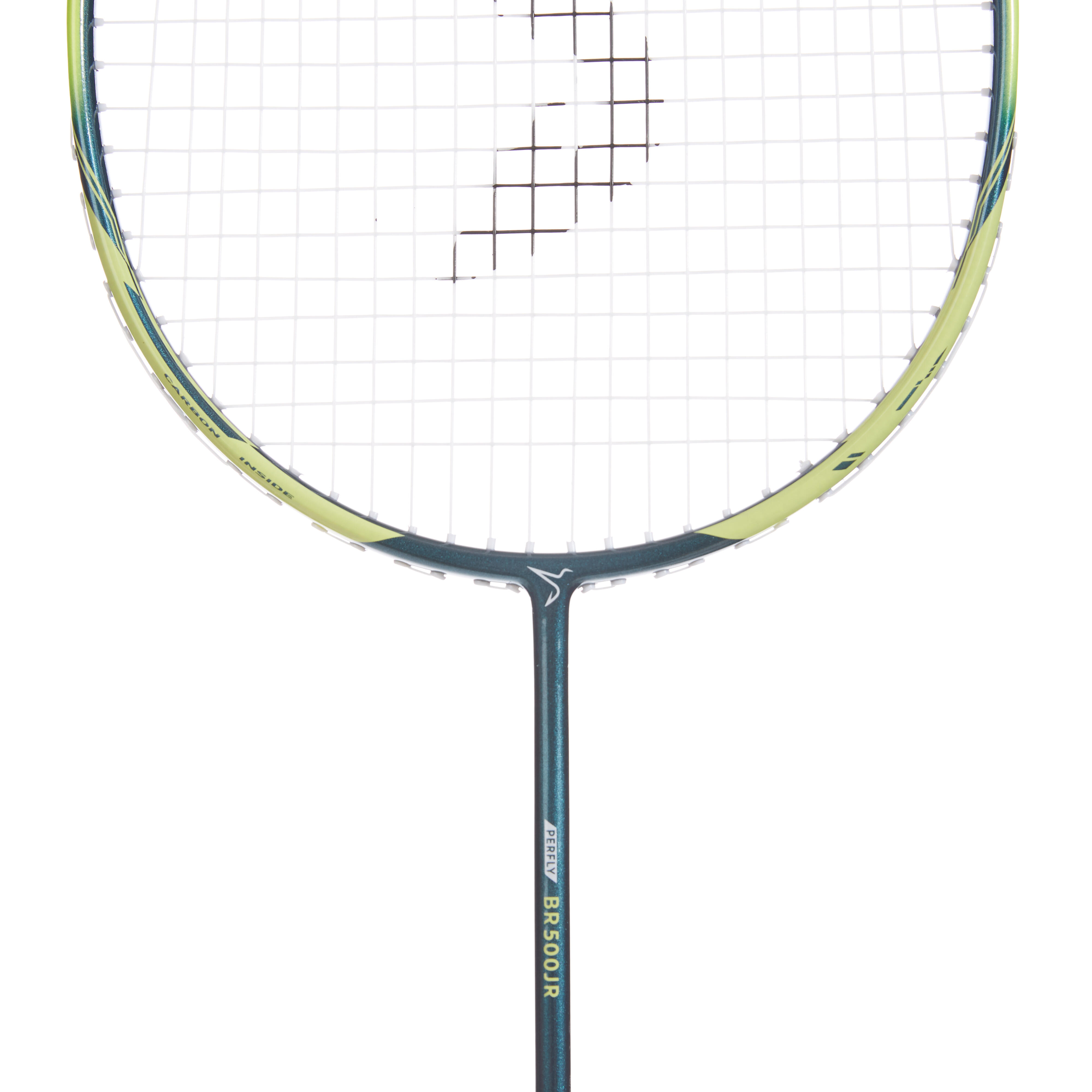 Kids Badminton Racket 75g Graphite Shaft BR 500 Green