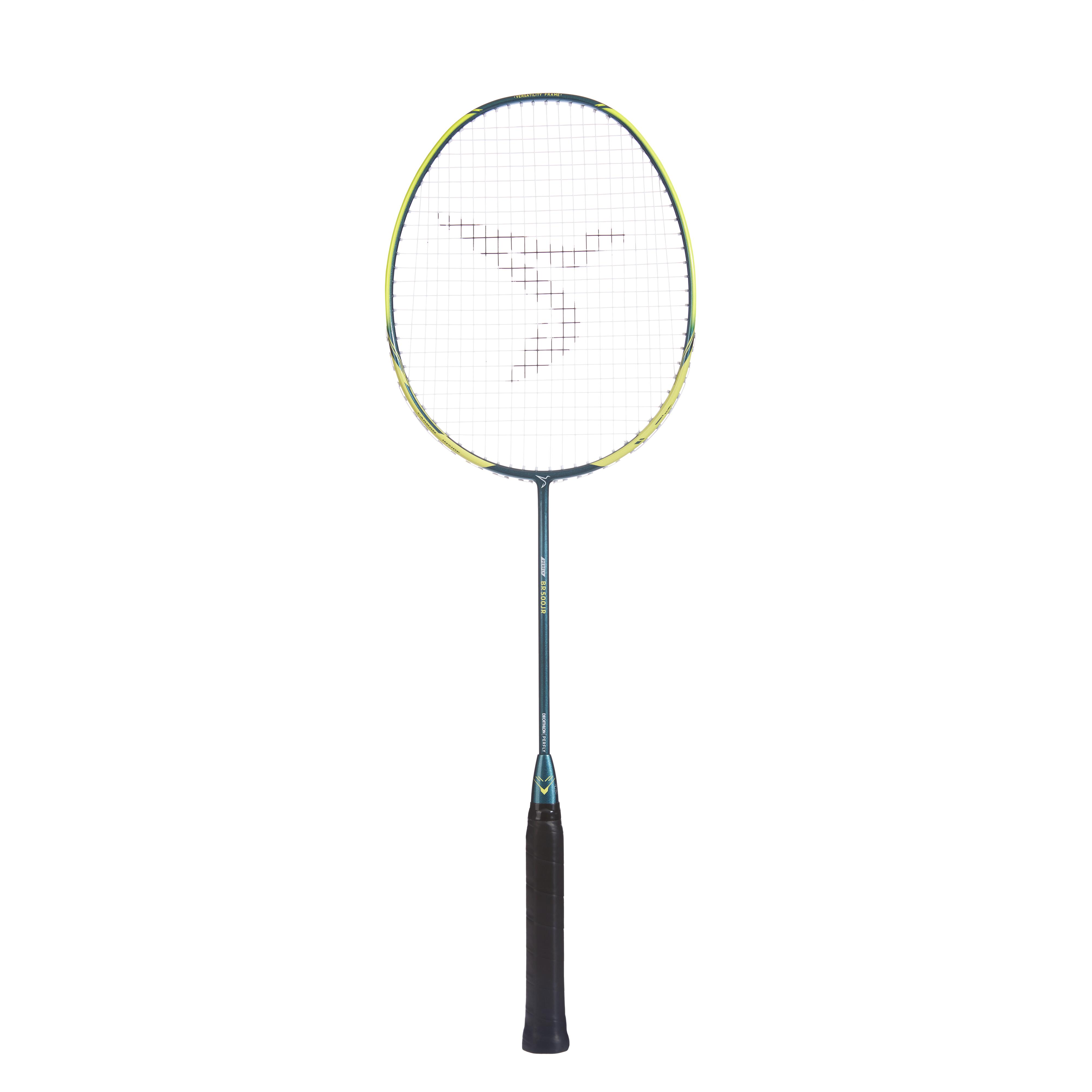 Kids Badminton Racket 75g Graphite Shaft BR 500 Green