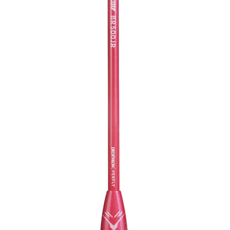 JUNIOR BADMINTON RACKET BR 500 PINK