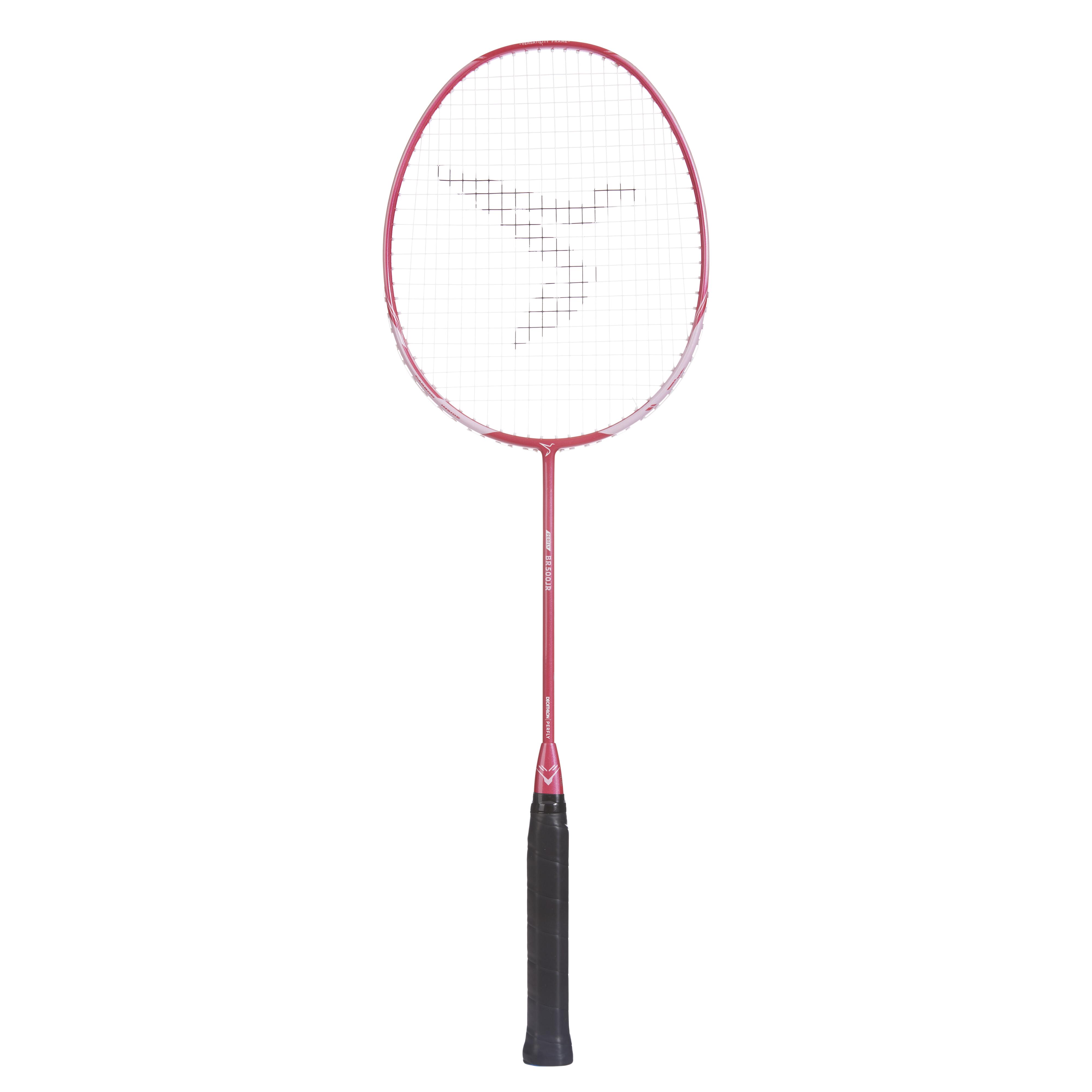 JUNIOR BADMINTON RACKET BR 500 PINK