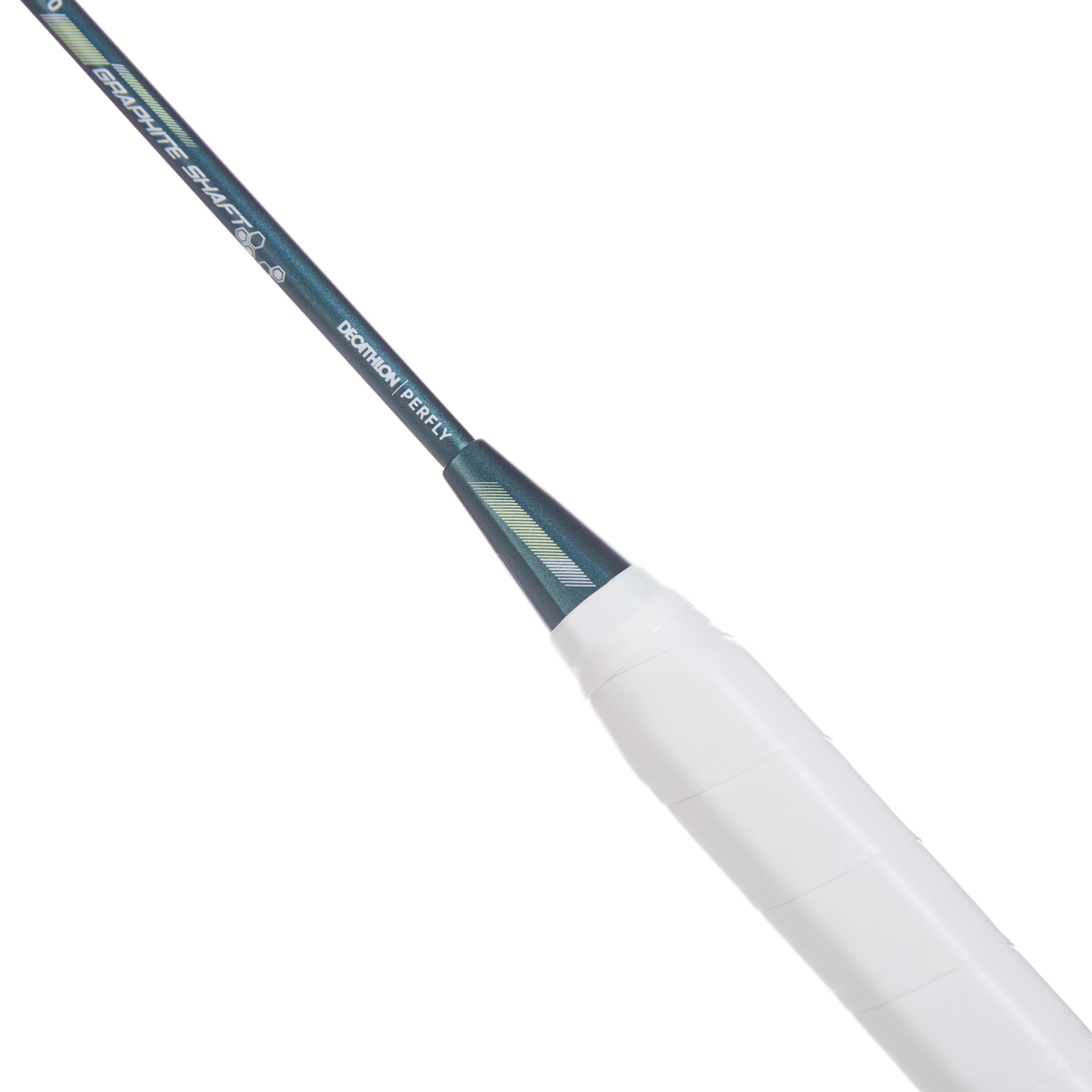 RAQUETE DE BADMINTON BR SENSATION 190 ADULTO AMARELO VERDE 13/17