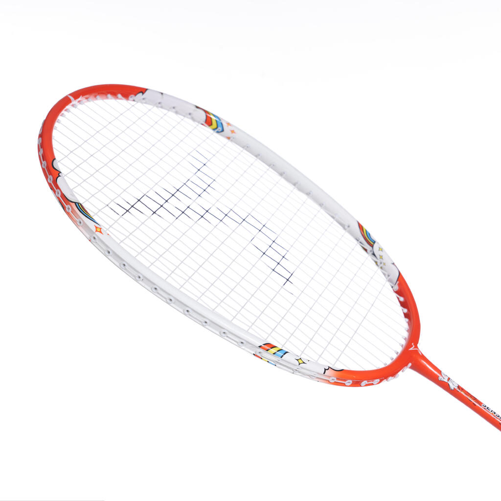 Oranžen badminton lopar BR SENSATION 190 EASY za otroke