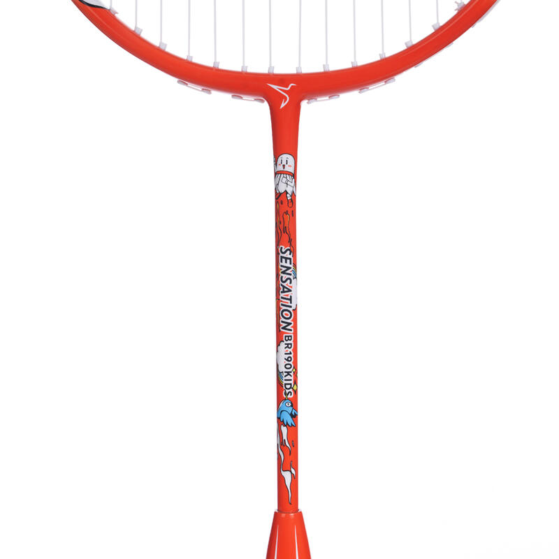 Badmintonracket voor kinderen BR Sensation 190 Easy oranje