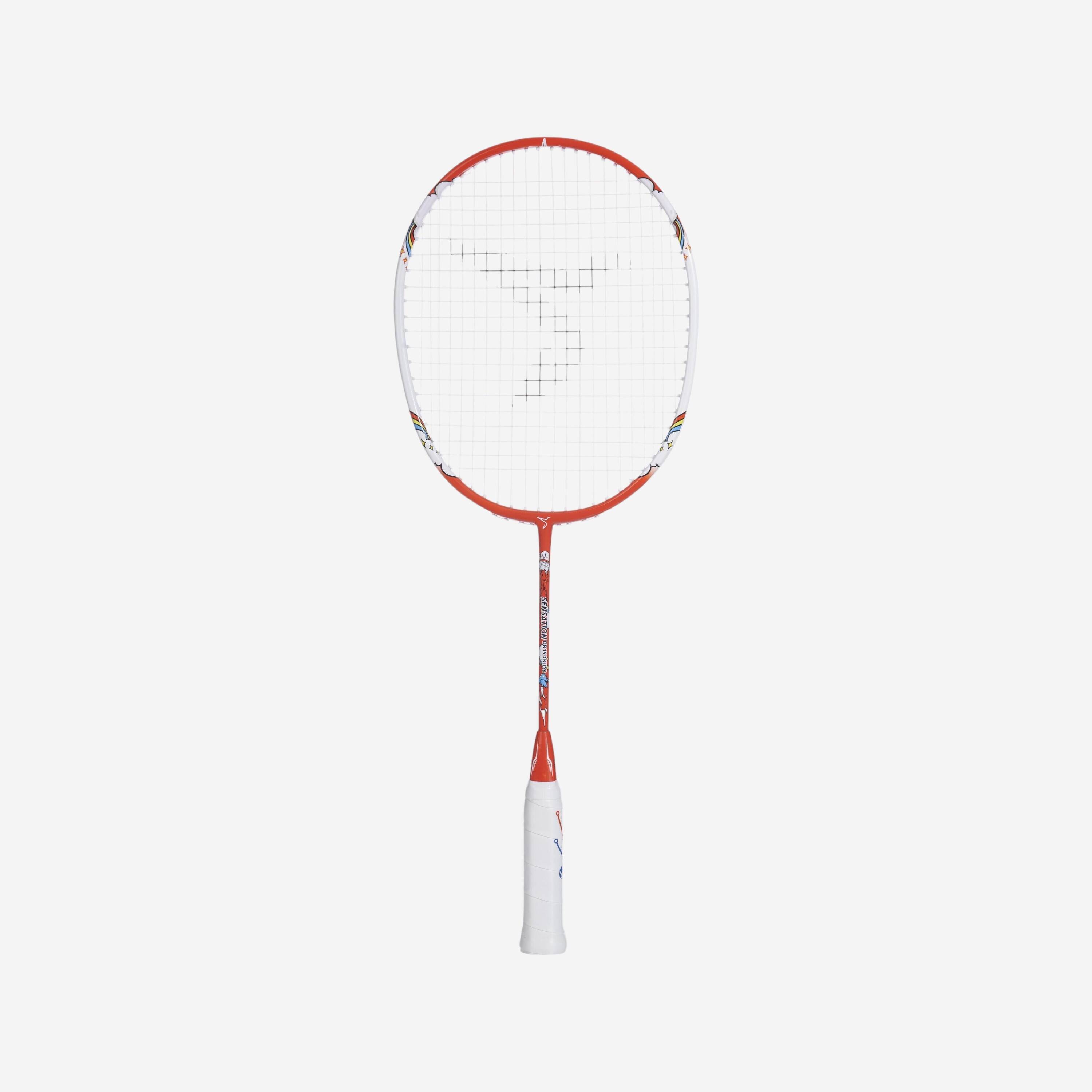 JUNIOR BADMINTON RACKET BR SENSATION 190 KID EASY ORANGE -  2
