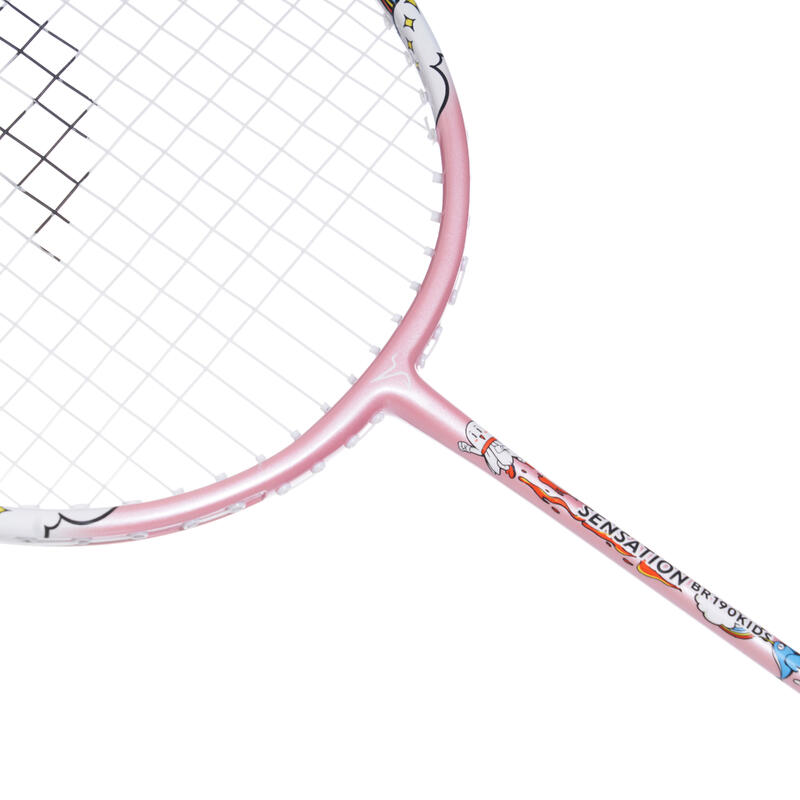 JUNIOR BADMINTON RACKET BR SENSATION 190 KID EASY PINK